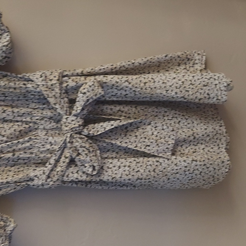 BANANA REPUBLIC FACTORY Floral Open Back A-Line Dress - Picture 9 of 12